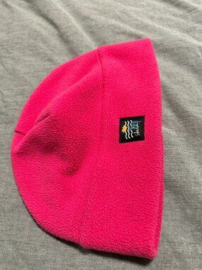 Skida Pink Low Pile Fleece hat
